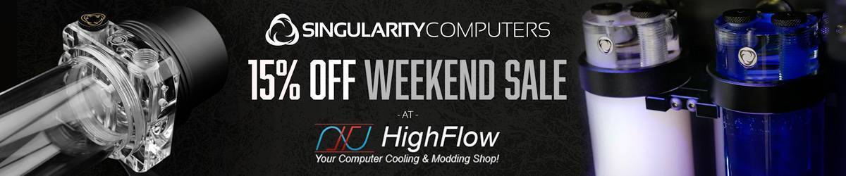 Singularity Computers 15% Off Weekend