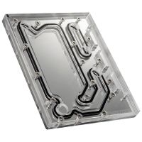 Phanteks Glacier D120 Distro Plate - Acrylic Mirror Backplate, ARGB / DRGB LED Strip