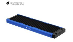 BarrowCH Chameleon Fish Removable 360 Radiator POM Edition, 120x3, Blue