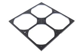 Watercool MO-RA IV 400 Fan Frame for 200mm Fans - Black