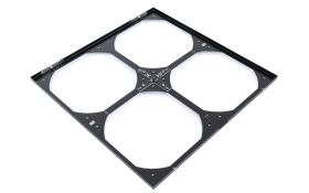 Watercool MO-RA IV 400 Fan Frame for 200mm Fans - Black