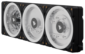 Corsair Hydro X Series XD7 RGB Pump/Reservoir Combo Distro Plate - Black