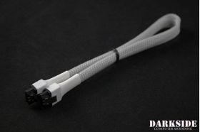 DarkSide 30cm (12") SATA 2.0/3.0 7P 180° to 180° cable with latch - Titanium Gray