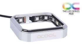 Alphacool Aurora XPX RGB frame - chrome