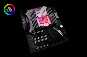 EK-Quantum Momentum TRX40 Aorus Master D-RGB - Plexi