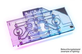 Alphacool Eisblock Aurora Plexi GPX-N RTX 3090/3080 with Backplate (Reference)