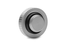 EK-Quantum Torque Plug w/Badge - Satin Titanium