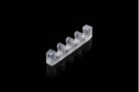 Alphacool Eiskamm X4 Flat - 3mm clear - 4 pcs