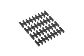 Alphacool Eiskamm X16 - 3mm black - 4 pcs