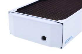 Alphacool NexXxoS UT60 Full Copper 420mm radiator - White Special Edition