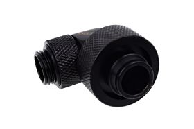 Alphacool Eiszapfen 19/13mm compression fitting 90° rotatable G1/4 - deep black