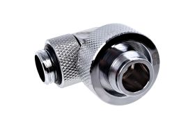 Alphacool Eiszapfen 19/13mm compression fitting 90° rotatable G1/4 - chrome - 17243