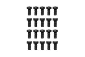 EK-Loop Hex Key Screw Set M4x8mm - Black (20pcs)