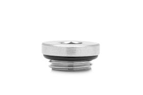 EK-Quantum Surface End Tank Plug - Nickel