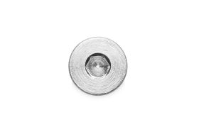 EK-Quantum Surface End Tank Plug - Nickel