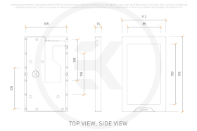 EK-Quantum Lumen 7˝LCD — Silver