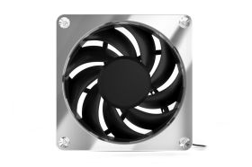 Alphacool Apex Stealth Metal fan 2000rpm (120x120x25mm) Chrome