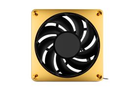 Alphacool Apex Stealth Metal fan 2000rpm gold (120x120x25mm)