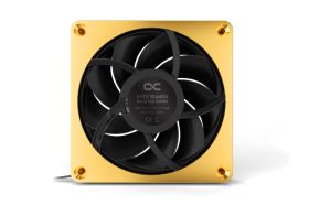 Alphacool Apex Stealth Metal fan 2000rpm gold (120x120x25mm)