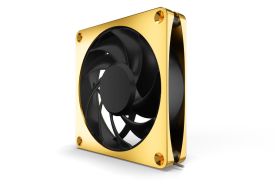 Alphacool Apex Stealth Metal fan 2000rpm gold (120x120x25mm)