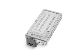 EK-QuantumX Loophole Distroplate D5 PWM - Silver