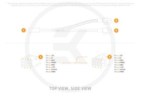 EK-Loop OmniLink 2-Way Splitter - 100mm