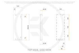 EK-Quantum Volume³ FLT 360 D-RGB - Plexi