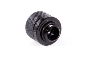 Alphacool Eiszapfen 14mm HardTube screw-on nozzle G1/4 - Deep Black