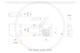 EK-Quantum Kinetic³ FLT 120 D5/DDC Body D-RGB - Plexi