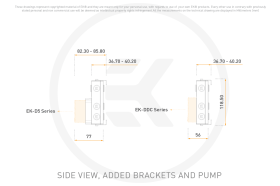 EK-Quantum Kinetic³ FLT 120 D5/DDC Body D-RGB - Plexi