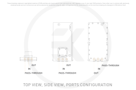 EK-Quantum Kinetic³ FLT 280 D5/DDC Body D-RGB - Plexi