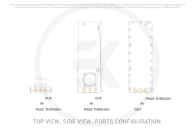 EK-Quantum Kinetic³ FLT 360 D5 PWM D-RGB - Plexi