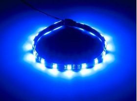 CableMod WideBeam Foam LED Strip - 30cm - Blue