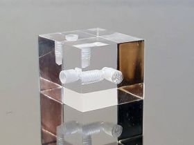 Mountain Mods Polished Acrylic Assembly Cube (Right Side) - ACBR