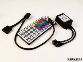 DarkSide Custom Configurable Colour, Single RGB LED Controller with Remote - DS-0617