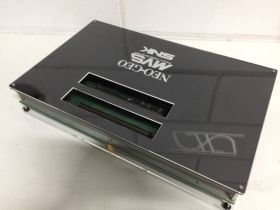 Neo Geo SNK MVS / MV2 Board 2-Slot Acrylic Case (Top & Bottom Plates)