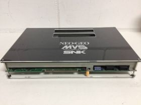 Neo Geo SNK MVS / MV2 Board 2-Slot Acrylic Case (Top & Bottom Plates)