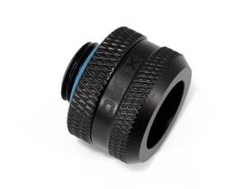 XSPC G1/4" to 14/10mm PETG/Acrylic/Hard Tube Triple Seal Fitting - MATTE BLACK