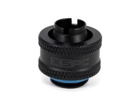 10MM (3/8 ID - 1/2 OD) XSPC Schroeffitting - Matte Black - G1/4