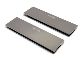 XSPC Universal Memory Side Plate - Twin Set (Black Chrome)