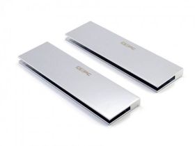 XSPC Universal Memory Side Plate - Twin Set (Chrome)