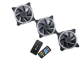 Bitspower Touchaqua Notos Xtal 120 Fan Digital RGB (3PCS)