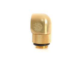 Bitspower G1/4 True Brass Rotary 90 Degree IG1/4 Adapter - BP-TB90R