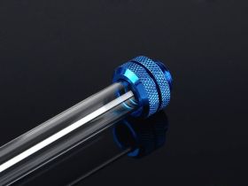 Bitspower G1/4 Royal Blue Enhance Multi-Link for OD 12MM - BP-RBLEML