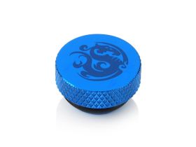 Bitspower G1/4 Royal Blue Stop Fitting - BP-RBLWP-C06