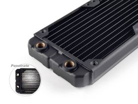 Bitspower Leviathan SF 420 4xG1/4" Radiator