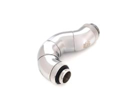 Bitspower Five Rotary Snake-Style Dual G1/4" Adapter - Silver Shining