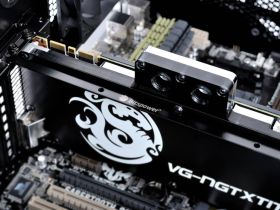 Bitspower Universal Support For VGA Black (Dual PCI Slot Design)