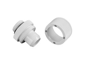 Bitspower G1/4" Deluxe White Compression Fitting CC3 Ultimate For ID 3/8" OD 5/8" Tube