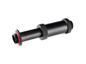 Bitspower Carbon Black Dual G1/4" Adjustable Aqua Link Pipe II (41-69MM)Bitspower Carbon Black Dual G1/4" Adjustable Aqua Link Pipe II (41-69MM)